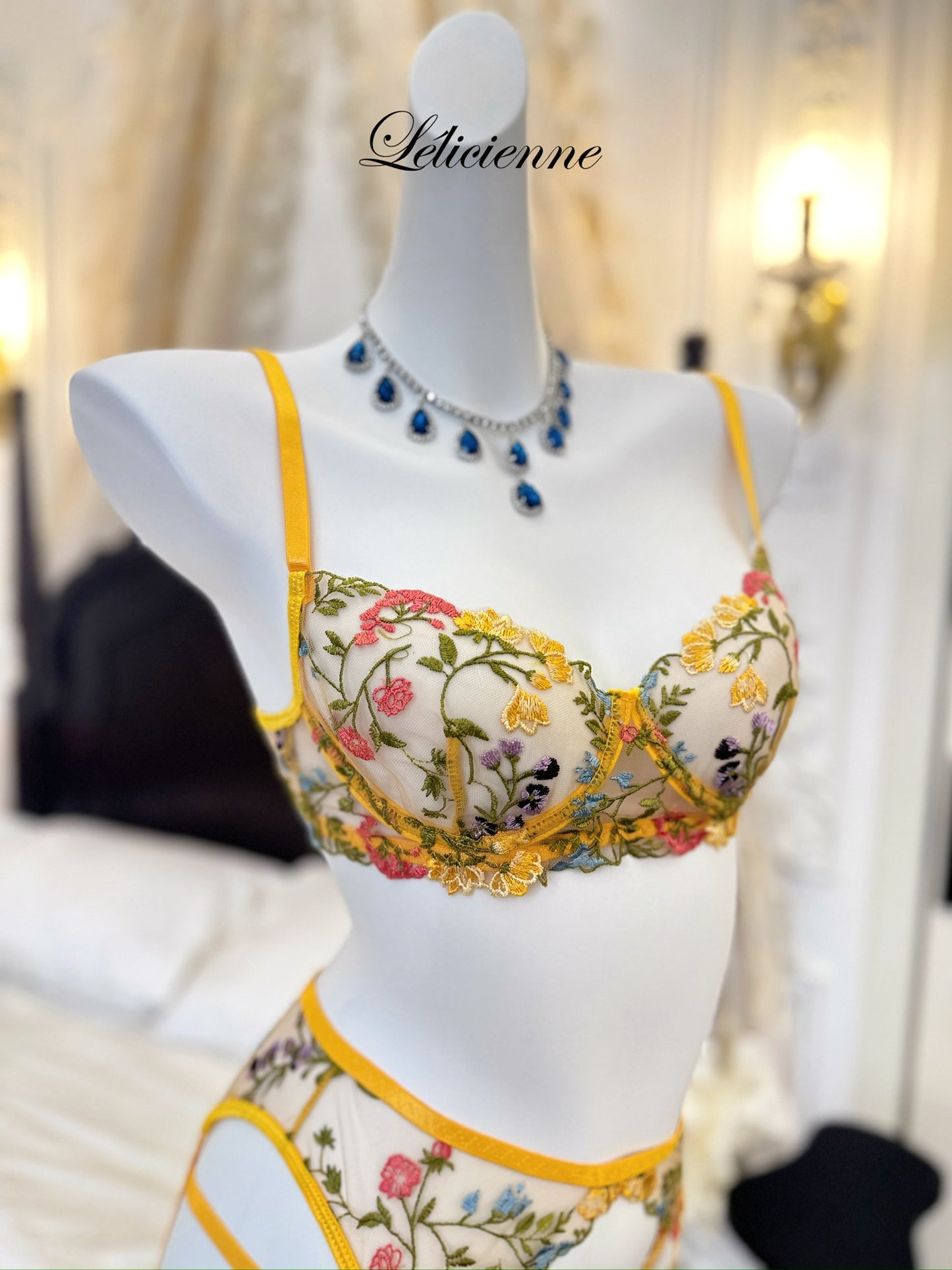 Matin en Fleurs Bra set