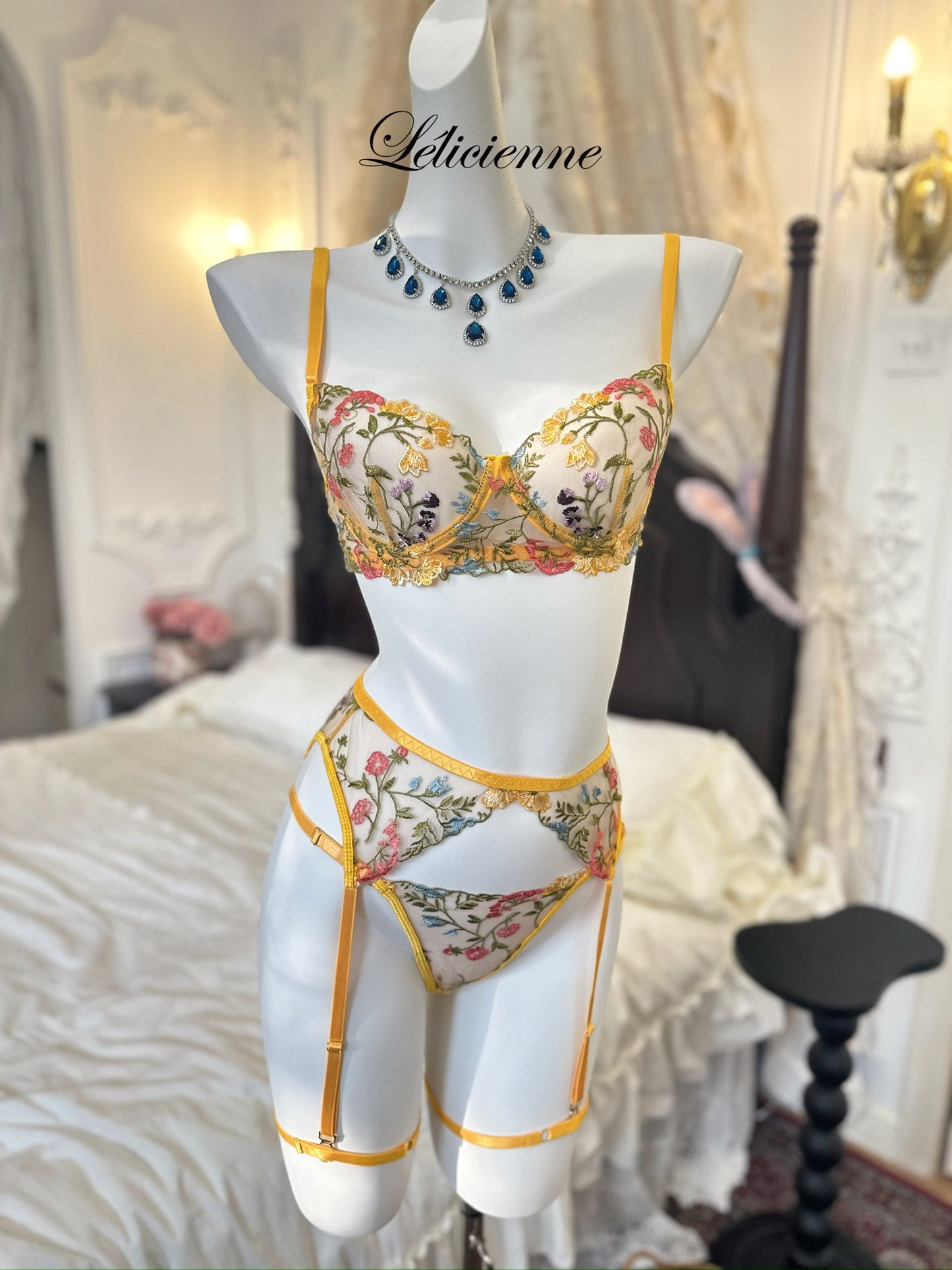 Matin en Fleurs Bra set