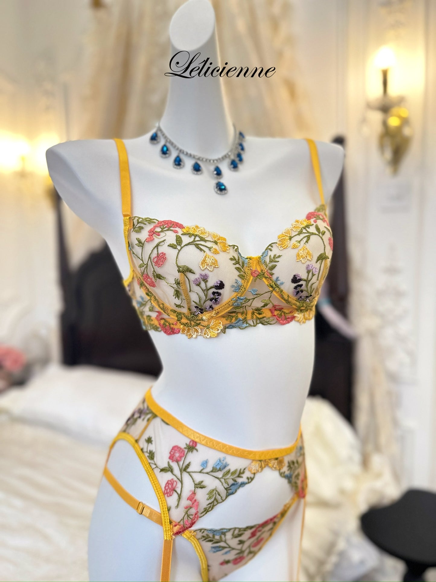 Matin en Fleurs Bra set